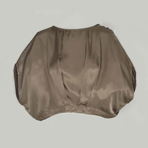 COCOON SHAPE SHELL TOP