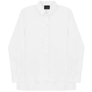 COLLARED SHIRT WITH LARGE BACK PANEL